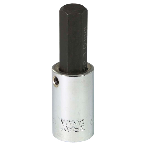 Bit Socket, 10 mm x 2-1/5" L, 3/8" Drive Les Fournitures Industrielles Méga