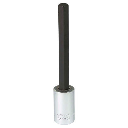 Extra Long Bit  Socket, 8 mm x 4" L, 3/8" Drive Les Fournitures Industrielles Méga
