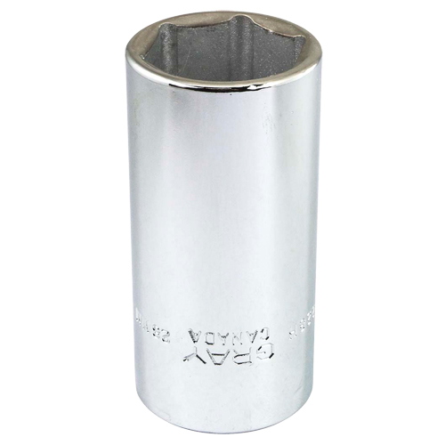 Socket, 28 mm, 1/2" Drive, 6 Points Les Fournitures Industrielles Méga