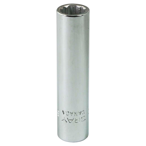 Socket, 5/16", 1/4" Drive, 12 Points Les Fournitures Industrielles Méga