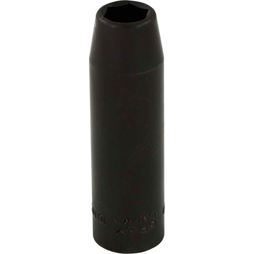 Socket, Impact, 10 mm, 3/8" Drive, 6 Points Les Fournitures Industrielles Méga