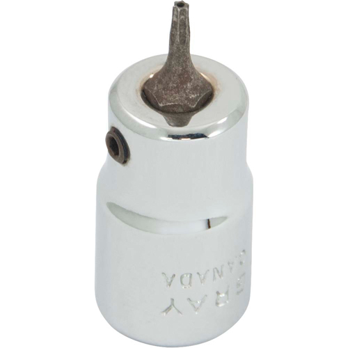 Bit Socket, Torx&reg;, T7 x 2-1/8" L, 3/8" Drive Les Fournitures Industrielles Méga