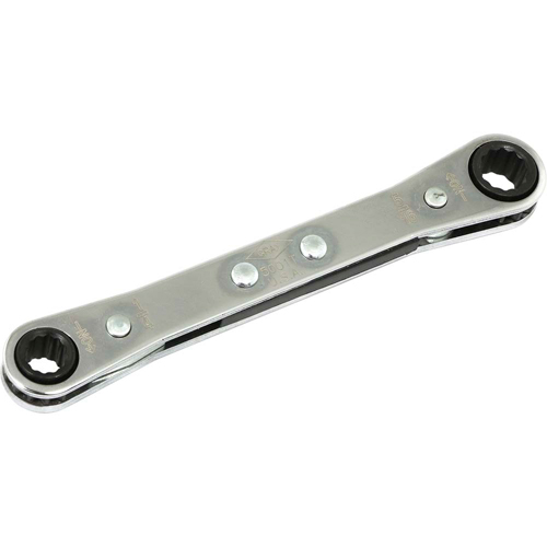 Flat Ratcheting Box Wrench, 1/4" Drive, Plain Handle Les Fournitures Industrielles Méga