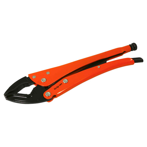 Locking Pliers, 12" Length, Omnium Grip Les Fournitures Industrielles Méga