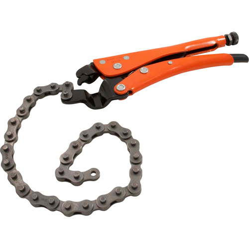 Locking Chain Clamp Pliers, 10" Length, Omnium Grip Les Fournitures Industrielles Méga