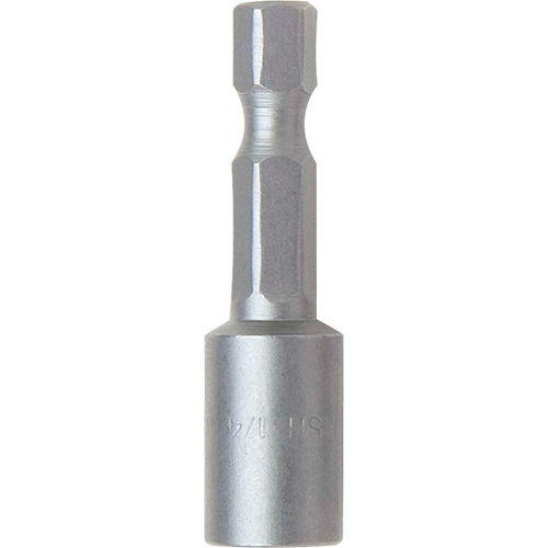 Nutsetter, 7/16" Tip, 1/4" Drive, 2-9/16" L, Magnetic Les Fournitures Industrielles Méga