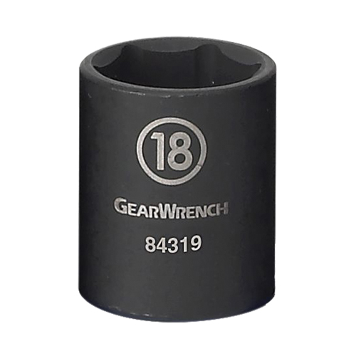Socket, Impact, 11 mm, 3/8" Drive, 6 Points Les Fournitures Industrielles Méga