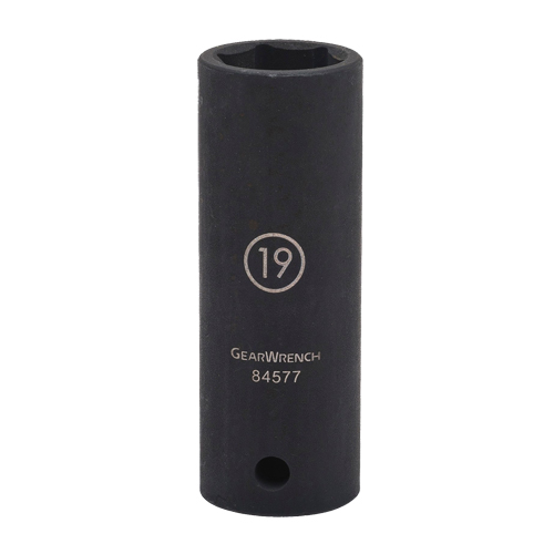 Socket, Impact, 26 mm, 1/2" Drive, 6 Points, Deep Les Fournitures Industrielles Méga