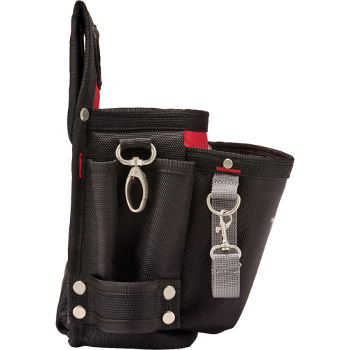 Poche de travail pour &eacute;lectricien, Nylon, 15 pochettes, Noir Les Fournitures Industrielles Méga