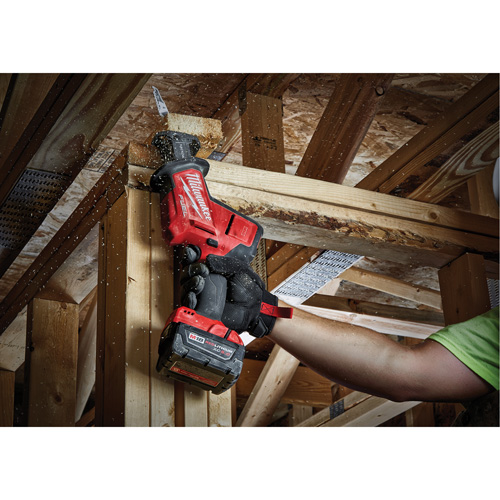 M18 Fuel Hackzall&reg; Reciprocating Saw (Tool Only), 18 V, Lithium-Ion Battery, 0-3000 SPM Les Fournitures Industrielles Méga