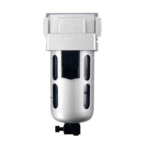 Filtre &agrave; air, Modulaire, 1/4" NPT, Drain Semi-automatique Les Fournitures Industrielles Méga