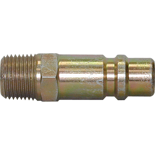 Quick Couplers - 1/2" Industrial, One Way Shut-Off - Plugs, 1/2" Les Fournitures Industrielles Méga