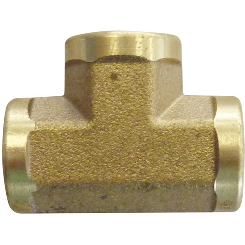 Female Pipe Tees, Brass, 3/8" Les Fournitures Industrielles Méga
