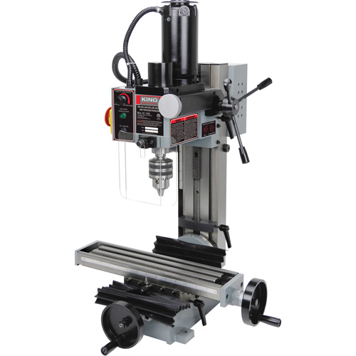 Mini Milling & Drilling Machine, 2 Speeds, 1/2" Drilling Capacity Les Fournitures Industrielles Méga