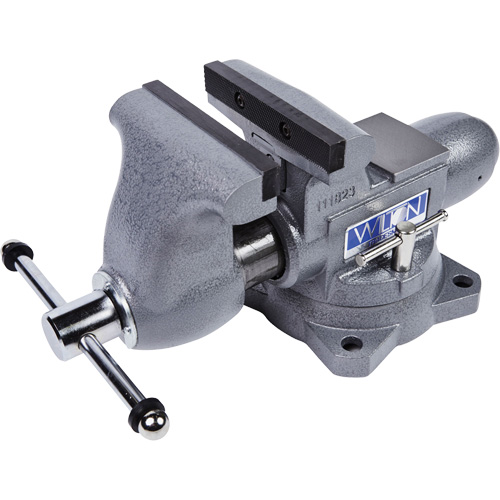 &eacute;tau pour ouvriers, Largeur des m&acirc;choires 6-1/2", Profondeur de la gorge 4-1/4" Les Fournitures Industrielles Méga