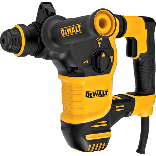 L-Shape SDS Plus Rotary Hammer, 3/16" - 7/8", 8.5 A, 0-5200 BPM BPM, 0-1150 RPM RPM, 2.58 ft.-lbs. Les Fournitures Industrielles Méga