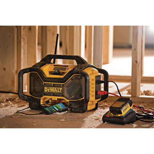 Jobsite Bluetooth Radio (Tool Only), Lithium-Ion, 60V Les Fournitures Industrielles Méga