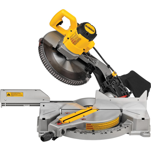 Single Bevel Compound Mitre Saw, 12", 15 A, 120 V Les Fournitures Industrielles Méga