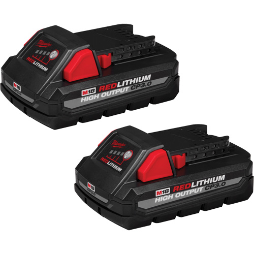 Blocs-pile M18 Redlithium High Output CP3.0, Lithium-ion, 18 V, 3,0 Ah Les Fournitures Industrielles Méga