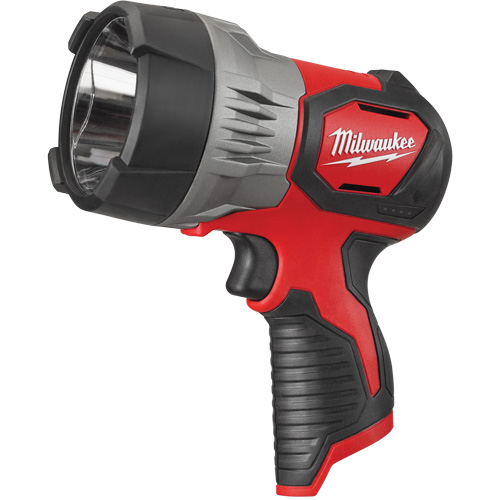 Projecteur M12, DEL, 750 lumens, 4 hres de fonctionnement, Bloc-pile Rechargeable, Plastique Les Fournitures Industrielles Méga