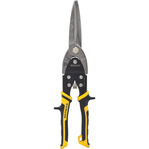Cisailles longues Fatmax, Longueur de coupe de 3-9/50", Coupe Droit Les Fournitures Industrielles Méga