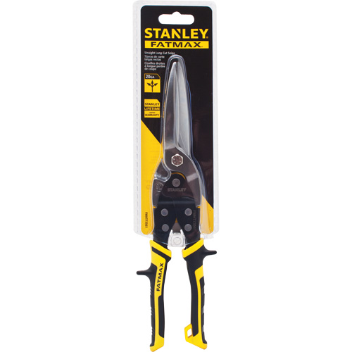 Cisailles longues Fatmax, Longueur de coupe de 3-9/50", Coupe Droit Les Fournitures Industrielles Méga