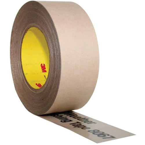 Ruban d'&eacute;tanch&eacute;it&eacute; toutes saisons s&eacute;rie 8067, 152,4 mm (6") x 22,86 m (75'), Brun Les Fournitures Industrielles Méga