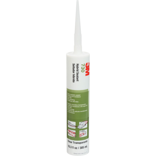 Mastic hybride 730, 305 ml, Cartouche, Transparent Les Fournitures Industrielles Méga