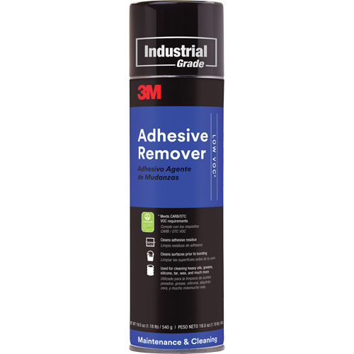 Dissolvant d'adh&eacute;sif &agrave; faible teneur en COV, 24 oz liq., Canette a&eacute;rosol Les Fournitures Industrielles Méga