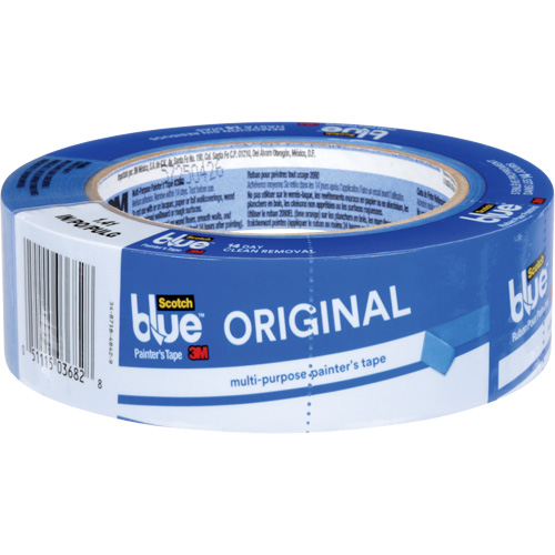 ScotchBlue Original Painter's Tape 2090, 36 mm (1-2/5") x 55 m (180'), Blue Les Fournitures Industrielles Méga