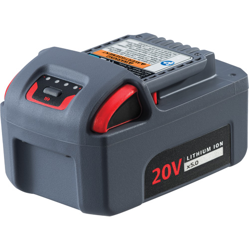 Pile haute capacit&eacute; IQV20, Lithium-ion, 20 V, 5 Ah Les Fournitures Industrielles Méga