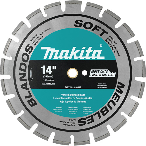 Soft Material Segmented Diamond Blade Les Fournitures Industrielles Méga