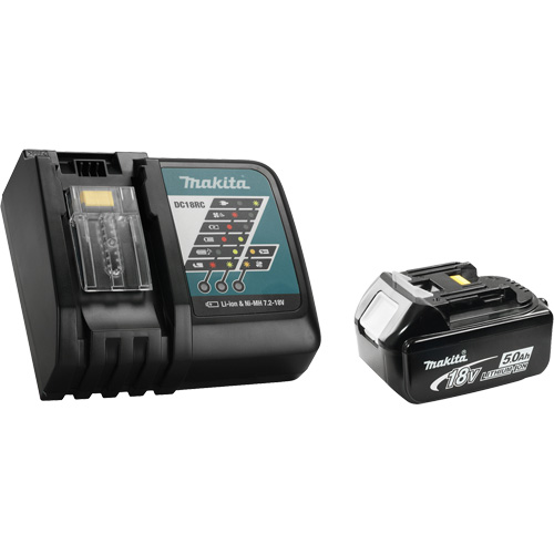 Ensemble batterie et chargeur rapide, 18 V, Lithium-ion Les Fournitures Industrielles Méga