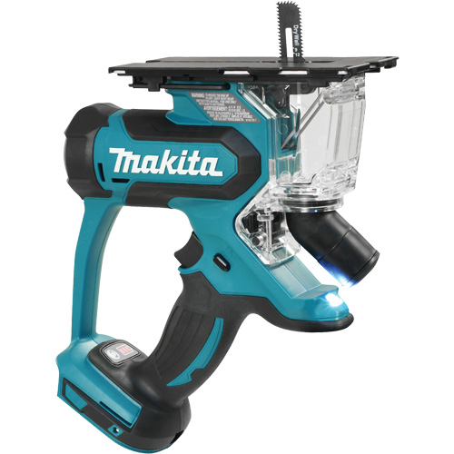 D&eacute;coupeuse de placoplatre (outil seulement), 18 V, Lithium-ion, 0-6000 coups/min, 1/4" Longueur de la course Les Fournitures Industrielles Méga