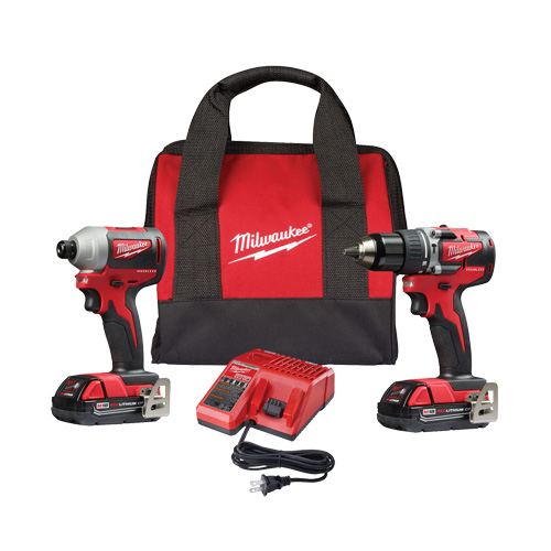 Trousse de 2 outils combin&eacute;s M18, Lithium-ion, 18 V Les Fournitures Industrielles Méga