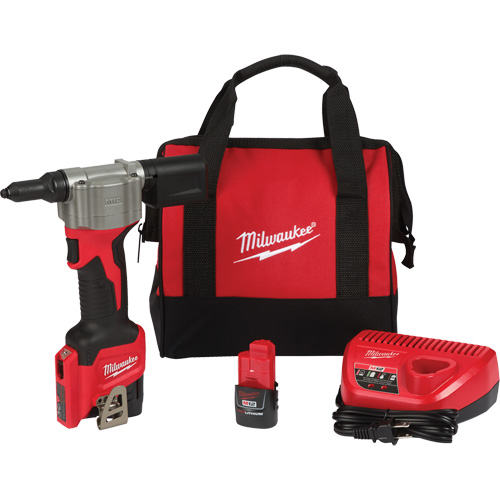 Ensemble outil &agrave; riveter M12 Les Fournitures Industrielles Méga