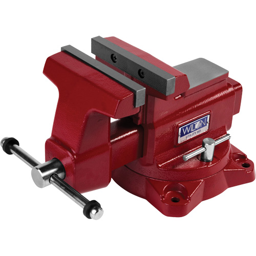 &eacute;tau d'&eacute;tabli utilitaire HD, Largeur des m&acirc;choires 6-1/2", Profondeur de la gorge 4-1/4" Les Fournitures Industrielles Méga