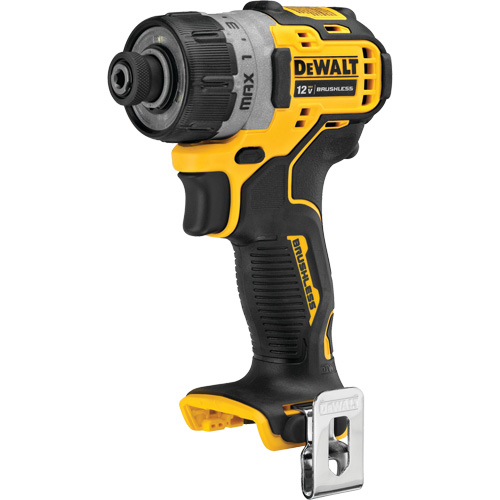 Xtreme Brushless Screwdriver (Tool Only), 1/4", 12 V, 200 UWO Max. Torque, Lithium-Ion Battery Les Fournitures Industrielles Méga