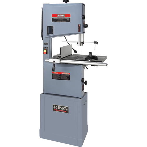 2-Speed 14" Wood Band Saw, Vertical, 120 V, 1476 SFPM/3280 SFPM Les Fournitures Industrielles Méga