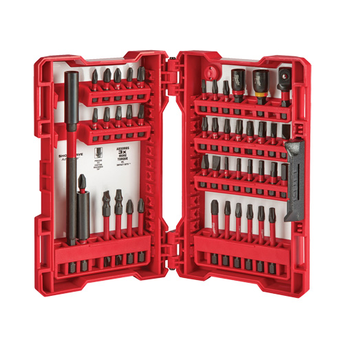 Shockwave Impact Duty Driver Bit Set, 45 Pcs., Hex/Nutsetter/Phillips/Slotted/Square/Torx&reg; Les Fournitures Industrielles Méga