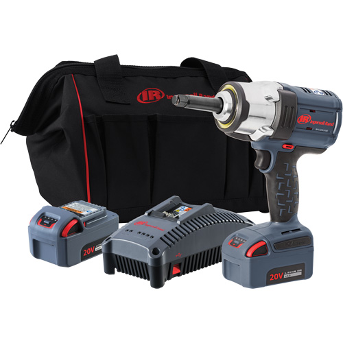 Cl&eacute; &agrave; percussion sans fil IQv20 avec n&eacute;cessaire de rallonge 2" Anvil, 20 V, Mandrin 1/2" Les Fournitures Industrielles Méga