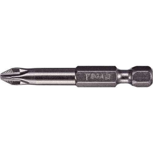 Embout pour outil &eacute;lectrique ACR, Phillips, Embout #1, Prise 1/4", Longueur 2" Les Fournitures Industrielles Méga