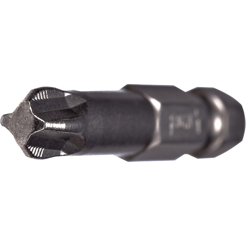 Embout pour outil &eacute;lectrique ACR, Phillips, Embout #1, Prise 1/4", Longueur 2" Les Fournitures Industrielles Méga