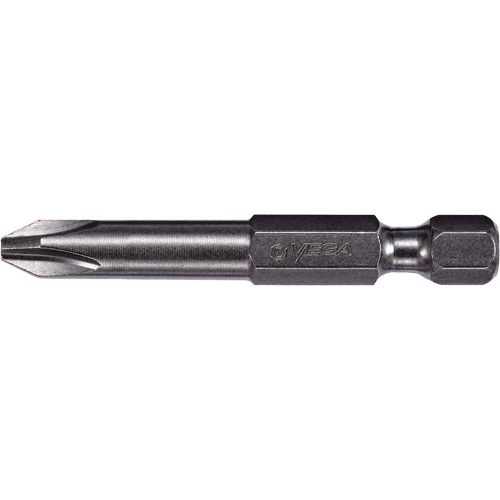 Embout pour outil &eacute;lectrique, Phillips, Embout #2, Prise 1/4", Longueur 2-3/4" Les Fournitures Industrielles Méga