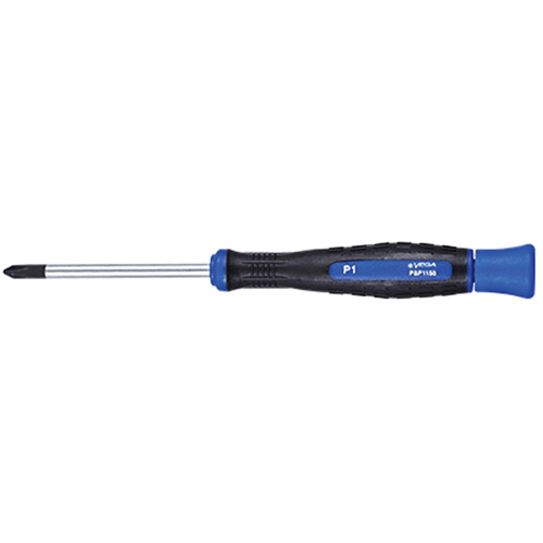 Phillips Precision Screwdriver, #0, 5-1/2" L, Cushion Grip Handle Les Fournitures Industrielles Méga