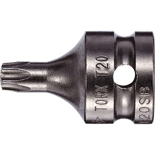 Embout &agrave; ins&eacute;rer, Torx inviolable, 8 x 3/4" lo, Prise 1/4" Les Fournitures Industrielles Méga