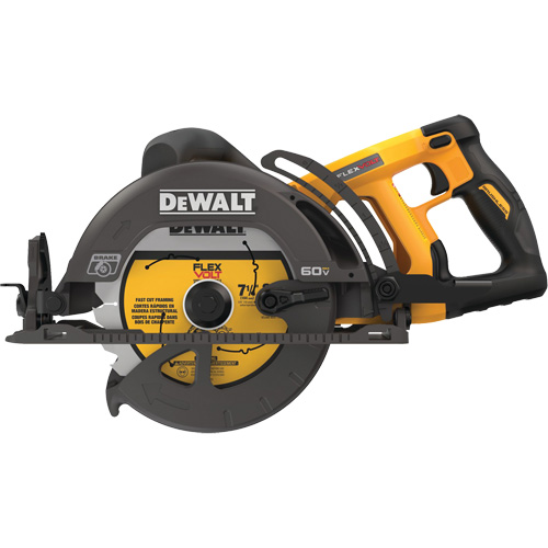FlexVolt&reg; Worm Drive Style Saw (Tool Only), 7-1/4", 60 V Les Fournitures Industrielles Méga