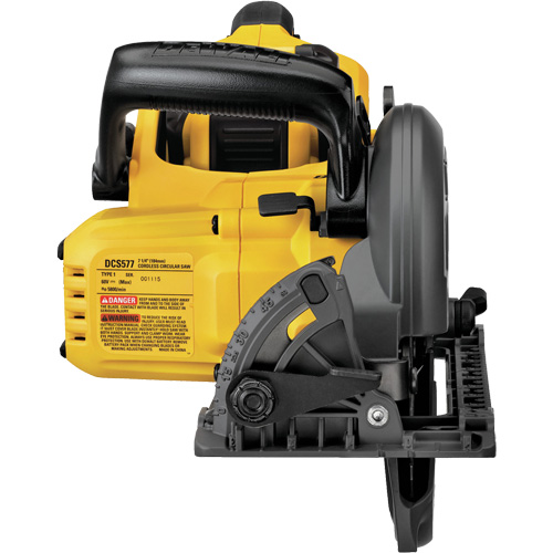 Trousse de scie de type &agrave; cr&eacute;maill&egrave;re FlexVolt, 7-1/4", 60 V Les Fournitures Industrielles Méga