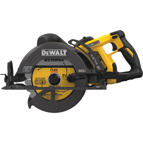 Trousse de scie de type &agrave; cr&eacute;maill&egrave;re FlexVolt, 7-1/4", 60 V Les Fournitures Industrielles Méga