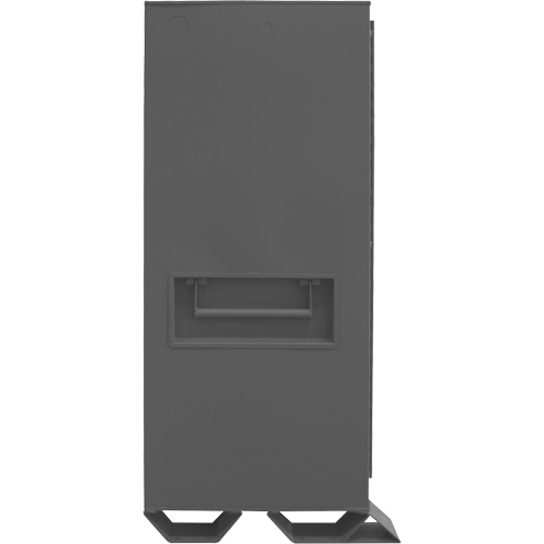 Jobsite Storage Shelving Cabinet, Steel, 47.5 Cubic Feet, Grey Les Fournitures Industrielles Méga